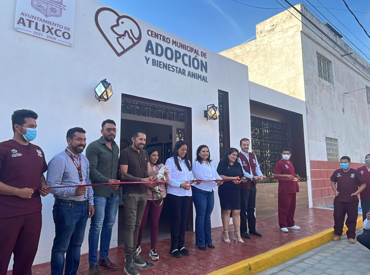 Inauguran Centro de Adopción Municipal y Bienestar Animal en Atlixco