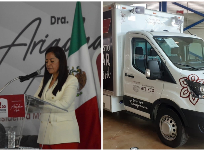 Durante su 2do Informe, Ariadna Ayala entrega Segunda Unidad Móvil de la Tienda de Abasto Popular