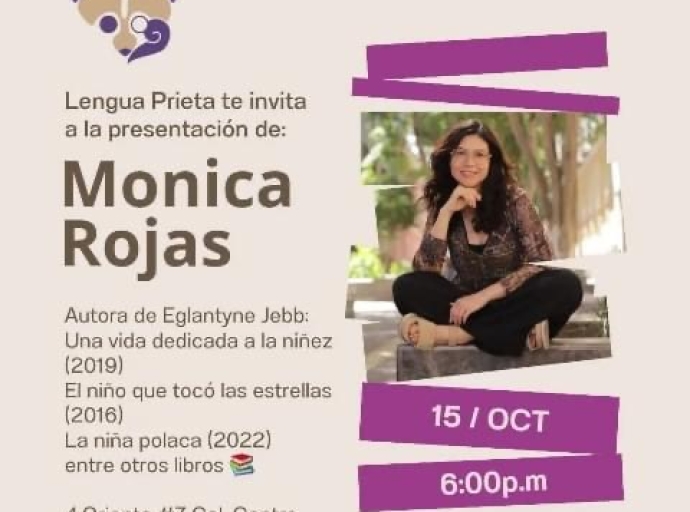 Monica Rojas, escritora poblana visitará Atlixco 