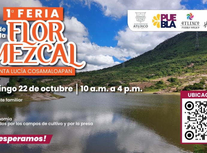 Contacta con la naturaleza en la Feria de la Flor y el Mezcal en Santa Lucía Cosamaloapan   