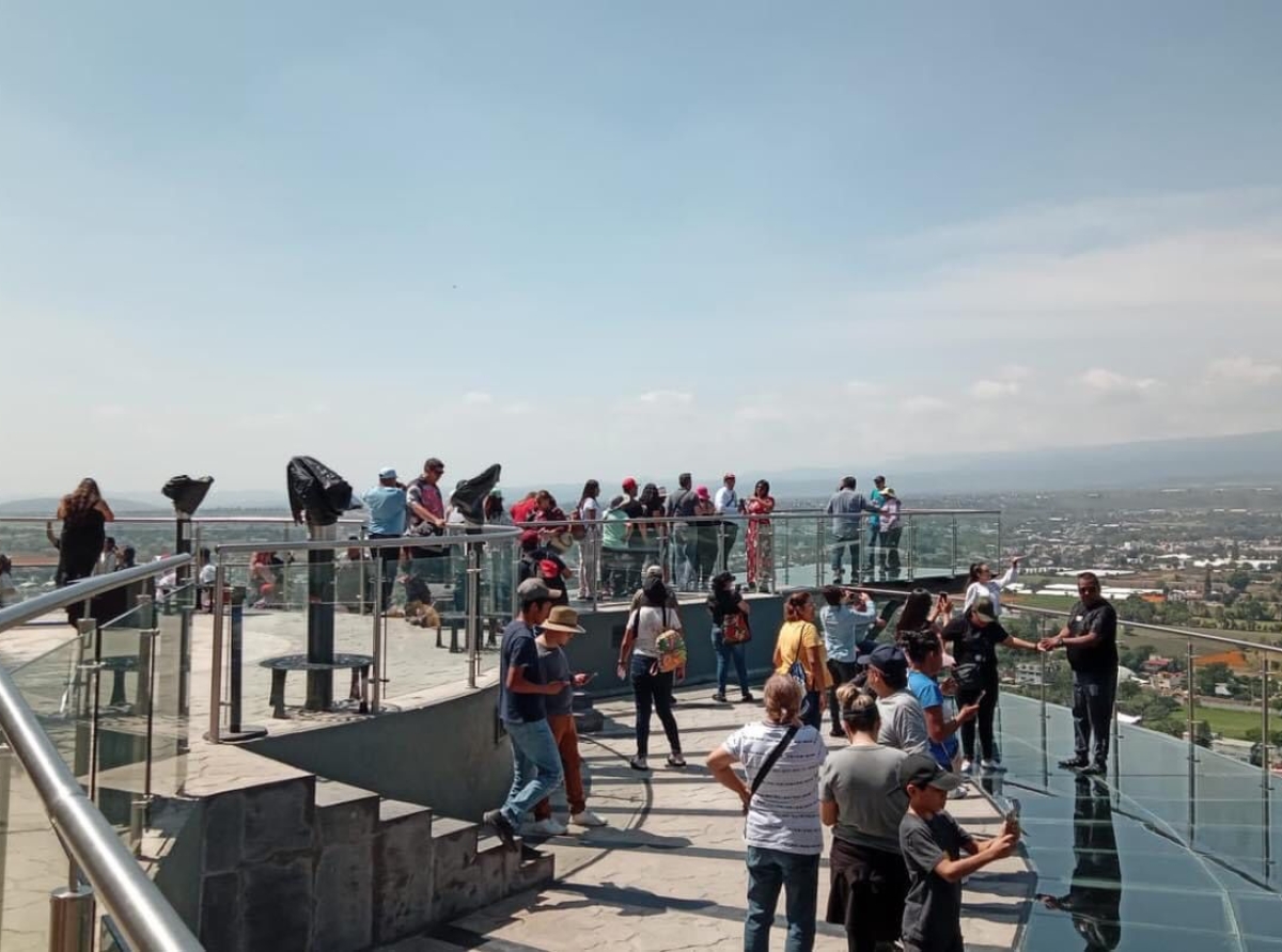 El Mirador de Cristal en Atlixco ha recibido más de 100 mil visitantes desde su inauguración