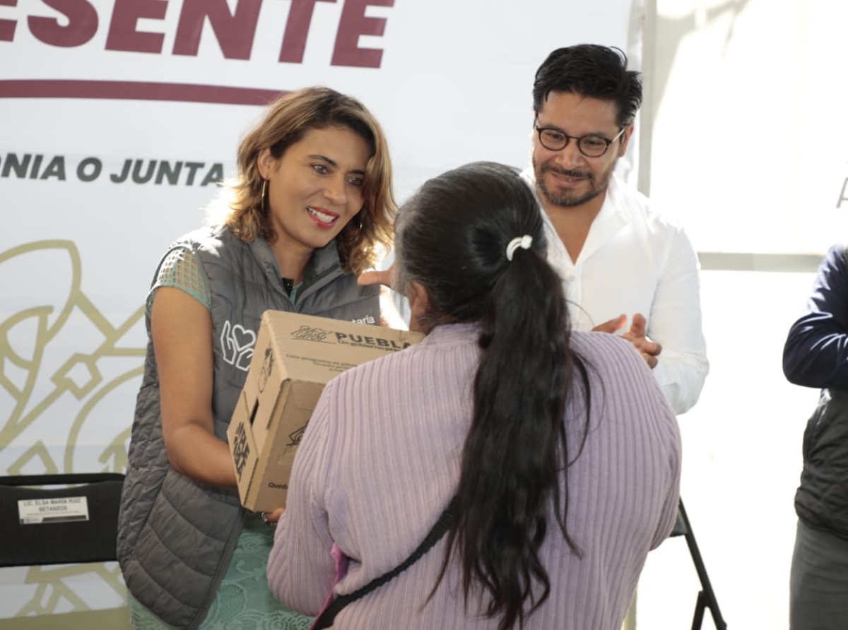 Lucha por combatir carencia alimentaria en Puebla, no se detiene: Bienestar