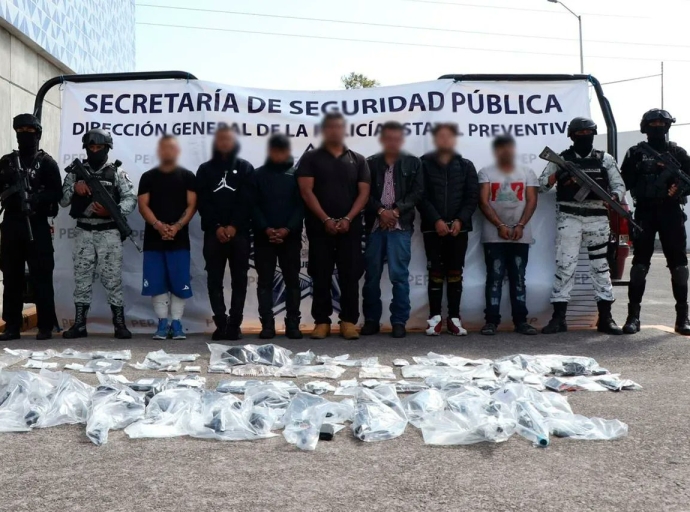 Detienen a grupo delictivo en  Cuautlancingo: tenían mil 300 cartuchos y varias armas
