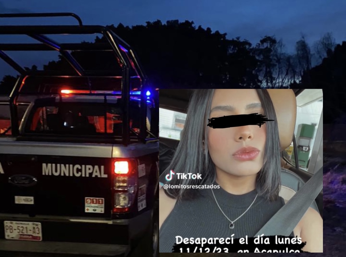 Luisa Fernanda desapareció en Acapulco y fue localizada sin vida en Izúcar de Matamoros 