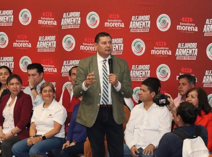Trabajamos por Puebla y el bienestar de su gente: Armenta