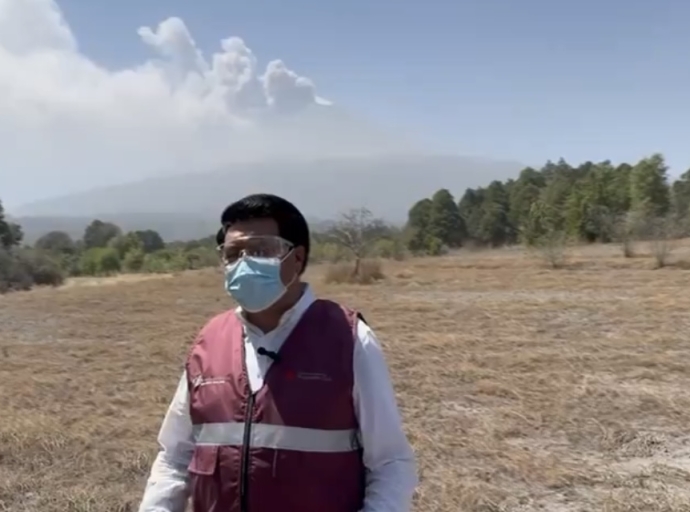 Javier Aquino Limón insta a la población a evitar acercarse al volcán más en su próxima festividad 