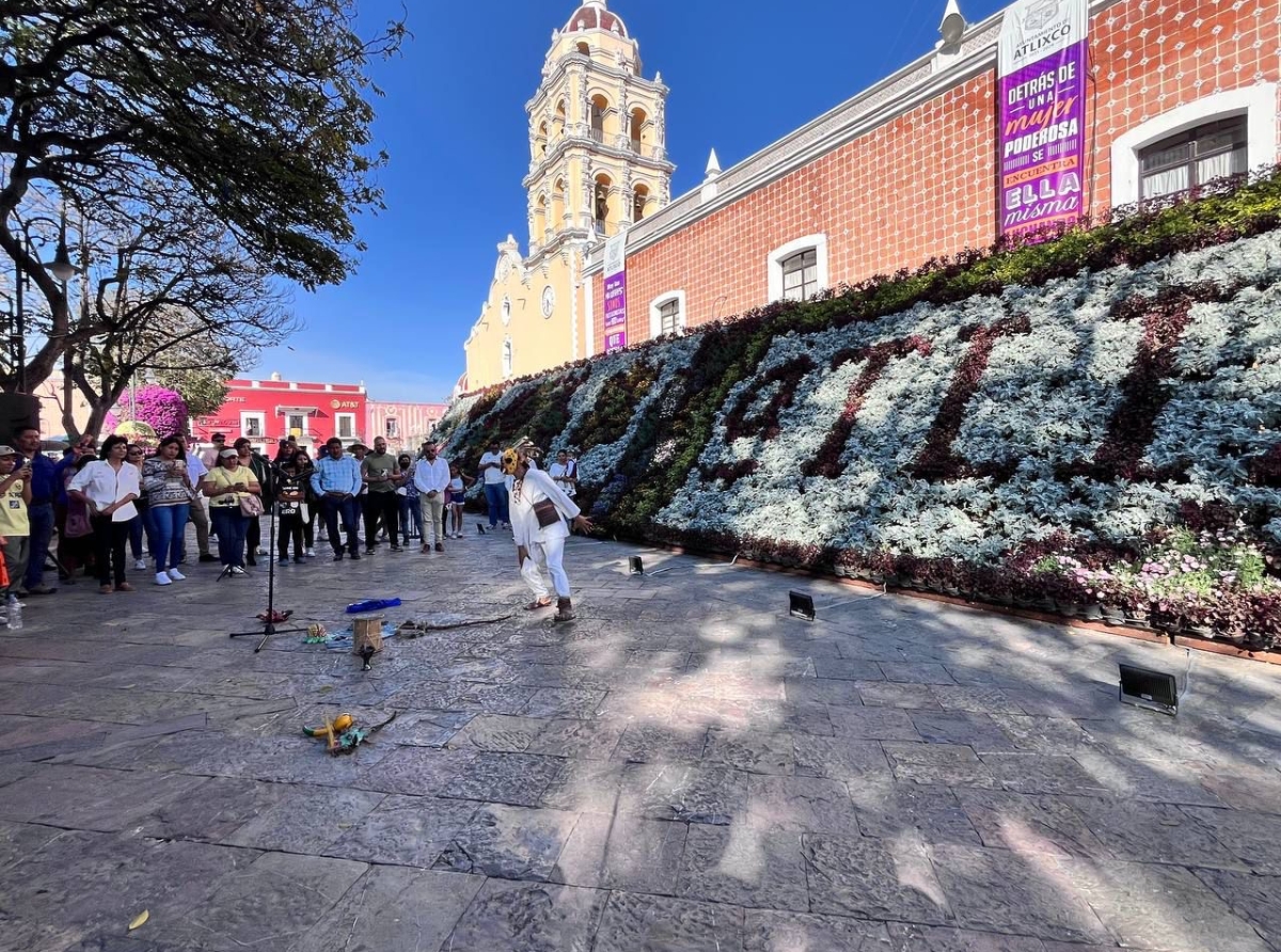 Celebración del Equinoccio de Primavera 2024 da inicio en Atlixco