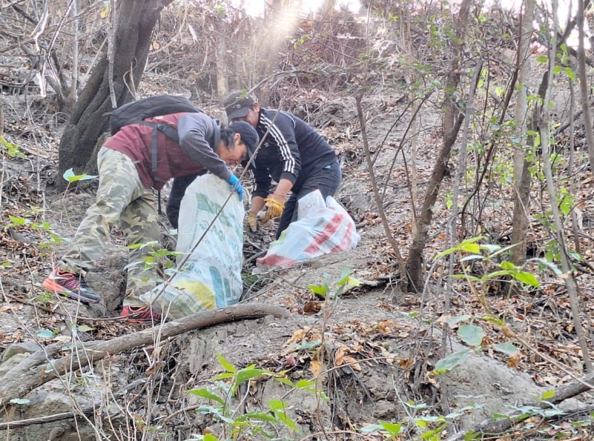 Décima Jornada de Limpieza por el Rescate de la Barranca de la Leona en Atlixco