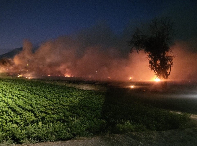 Cuidemos Atlixco, evita quema de pastizales para prevenir incendios forestales