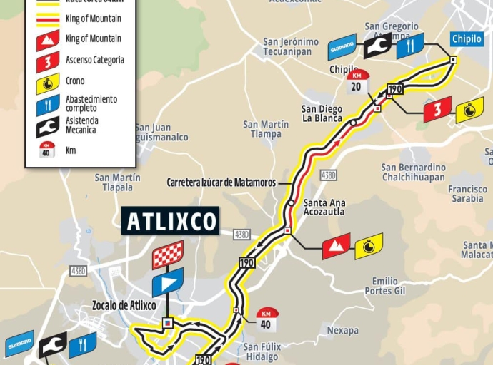  L’etape Tour de France regresa al Pueblo Mágico de Atlixco este 14 de abril