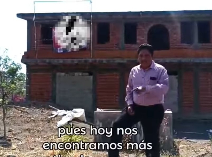 Saúl Alonso candidato en Huaquechula, denuncia vandalismo en su campaña