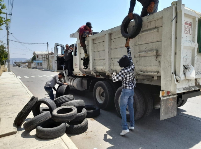 Izúcar de Matamoros inicia jornada de descacharramiento para combatir el dengue y otros virus