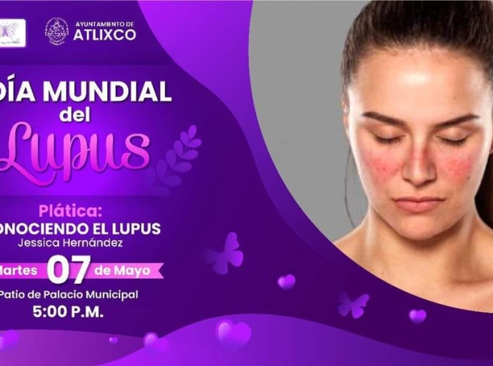 Con diferentes actividades conciencian sobre el lupus en Atlixco