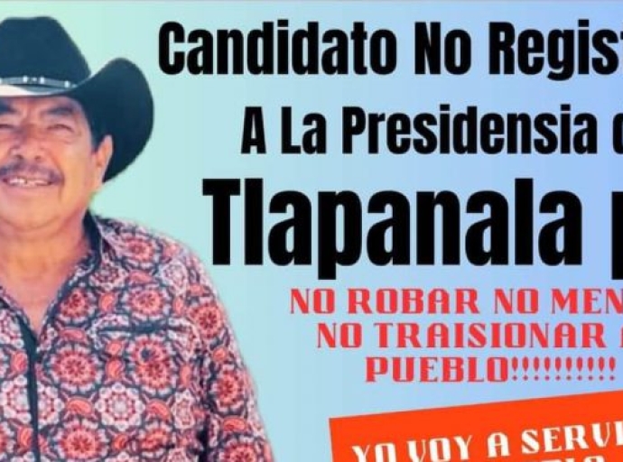 Controversia en Tlapanalá por Candidatura No Registrada de Arturo Ibarra Vargas