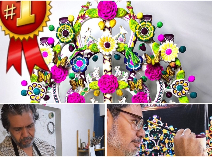 Los "Hermanos Casbal" de Izúcar Ganadores del Gran Premio Nacional de Arte Popular 2024