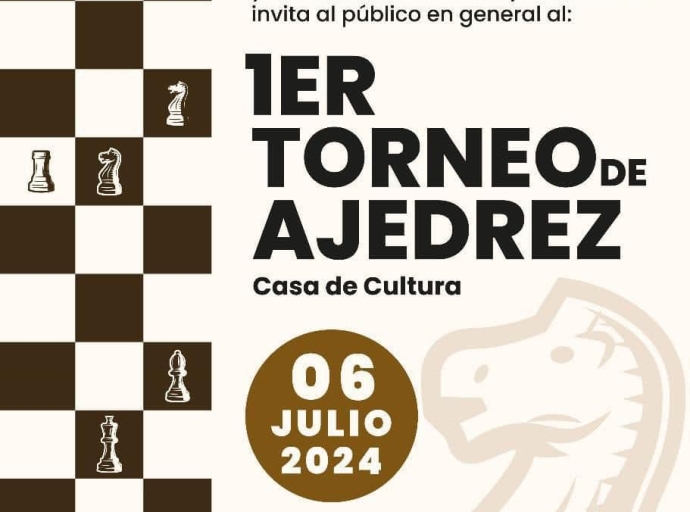 Primer Torneo de Ajedrez en la Casa de Cultura Acapetlahuacan