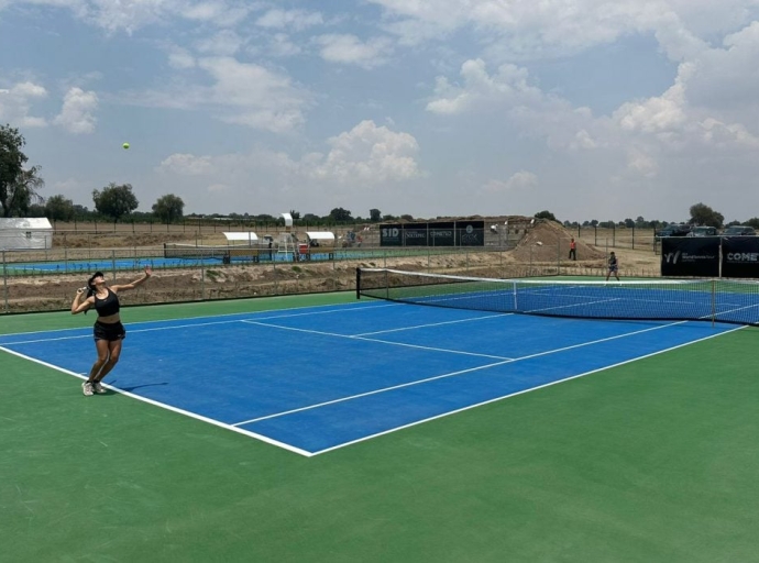 Mexicanos participan en una edición más del torneo Nacional de Tenis