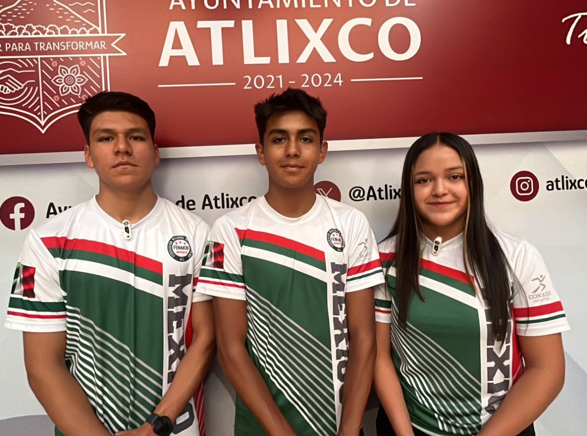 Jóvenes atlixquenses participarán en mundial de Kickboxing en Hungría