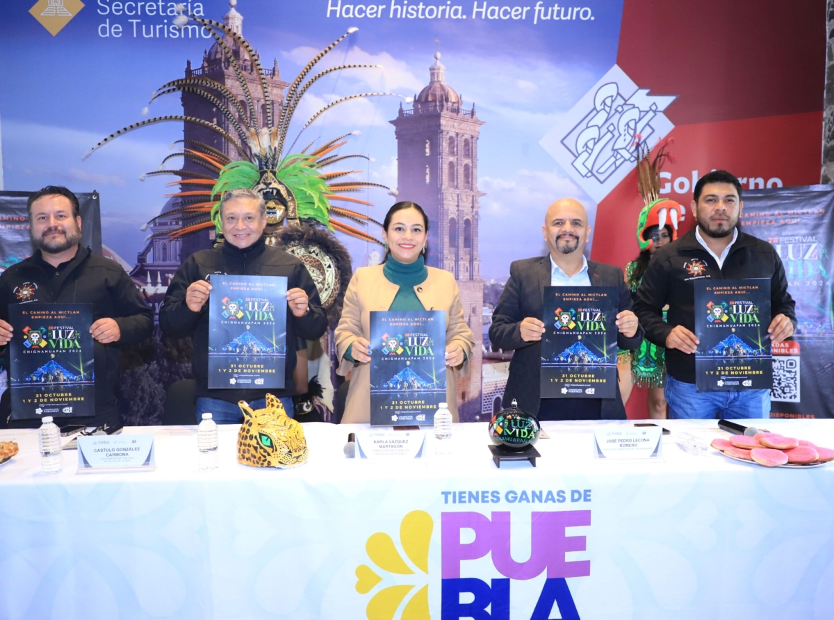 Anuncia Chignahuapan el Festival de la Luz y de la Vida 2024