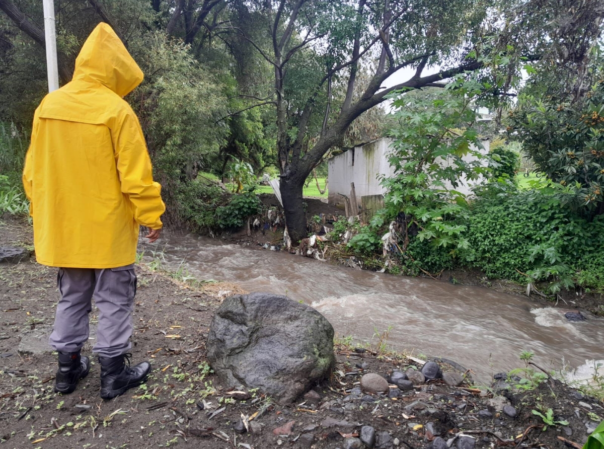 Autoridades de Atlixco refuerzan medidas preventivas ante las intensas lluvias