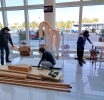 Tochimilco lleva sus tradiciones al Aeropuerto Internacional Hermanos Serdán con altar monumental de Día de Muertos