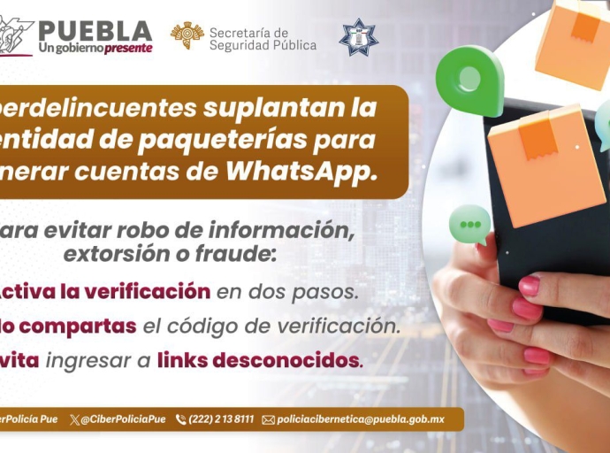 Exhorta SSP a usuarios de WhatsApp a redoblar medidas ante robos de cuentas