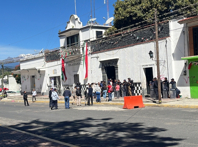 Recuperan presidencia de San Juan Tianguismanalco