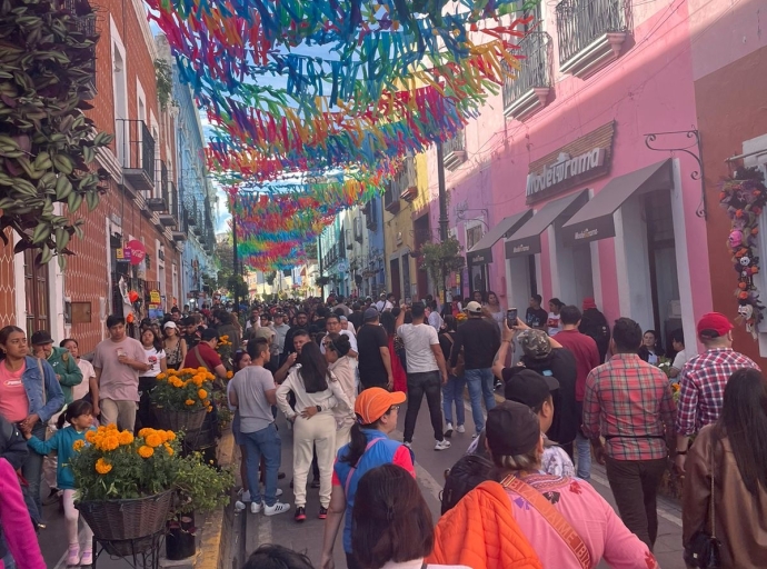 Festival Valle de Catrinas supera en afluencia a Villa Iluminada en Atlixco