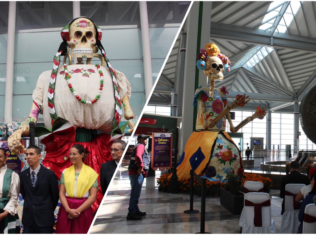 Valle de Catrinas llega a los principales aeropuertos del país