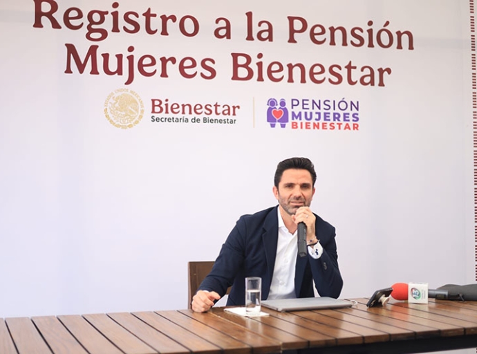 En noviembre continúa en Puebla el registro a la Pensión Mujeres Bienestar: Rodrigo Abdala Dartigues 