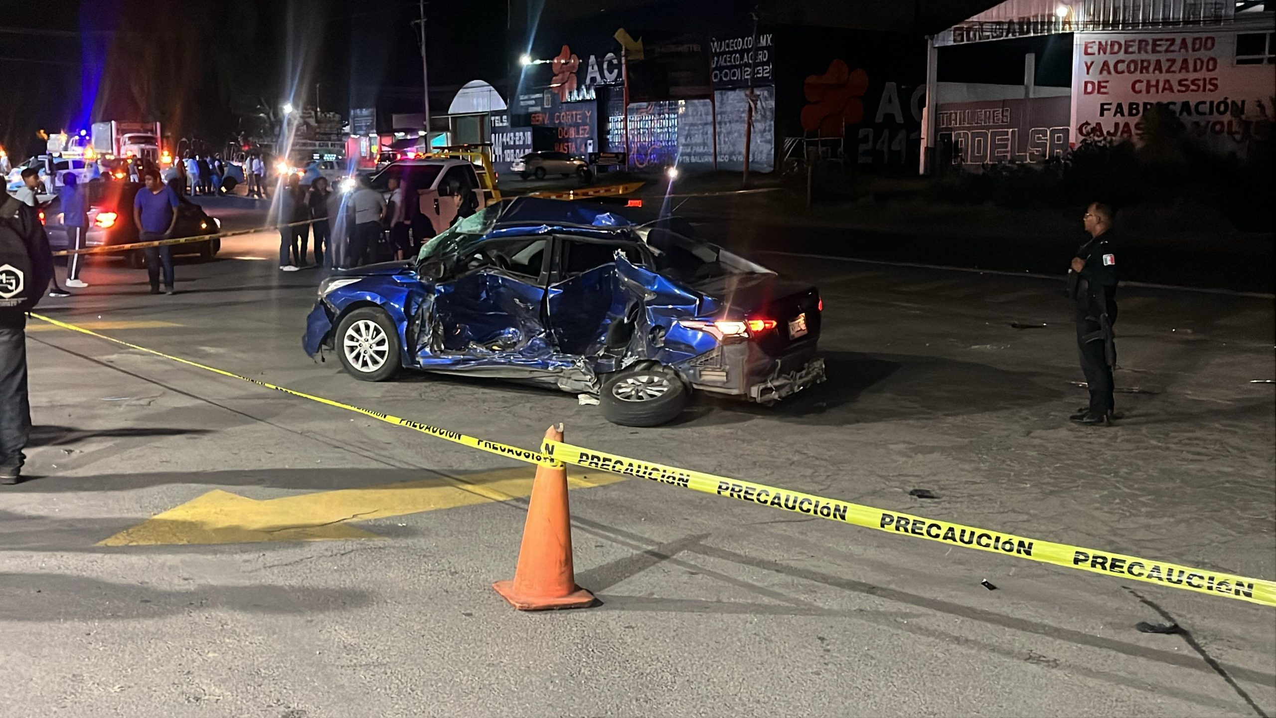 Accidente en la carretera federal Atlixco-Puebla deja un muerto y una mujer herida