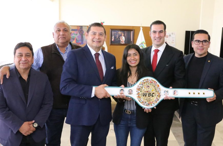 Puebla se suma a la Clase Nacional de Boxeo con la Firma del “Cinturón por la Paz”