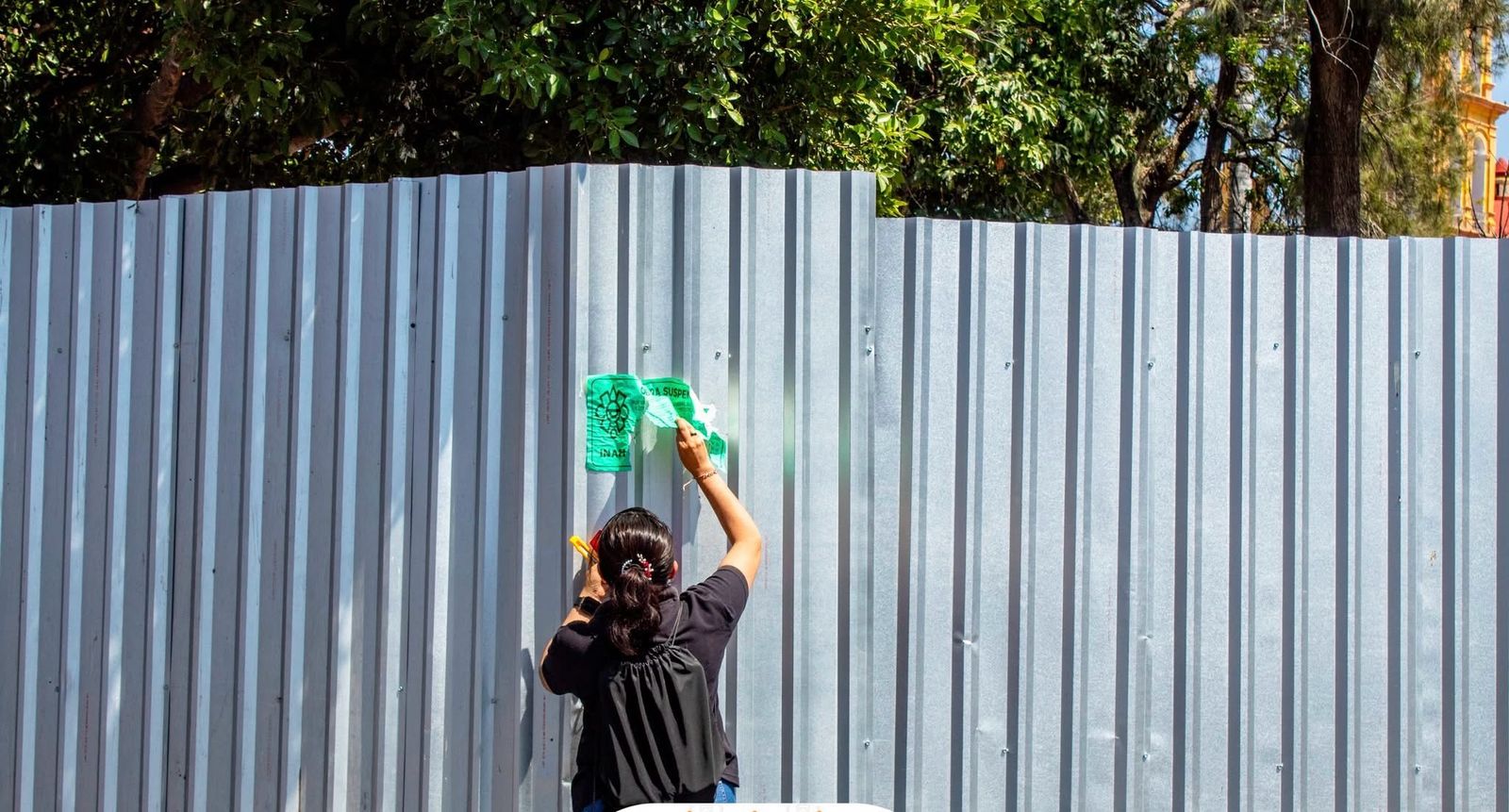 Reanudan obras en el zócalo de Izúcar tras clausura