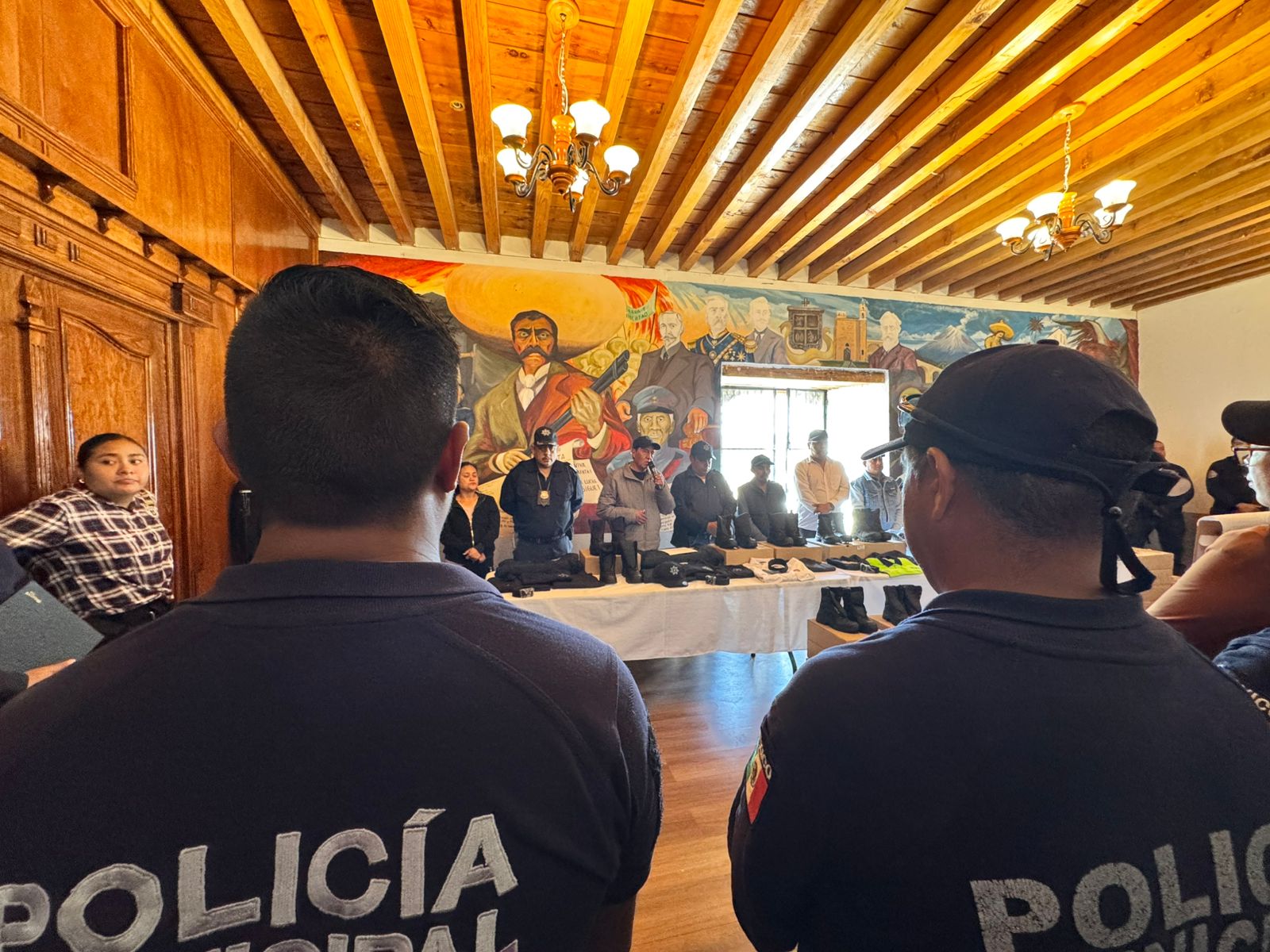 Tochimilco recibirá armamento en comodato para fortalecer seguridad