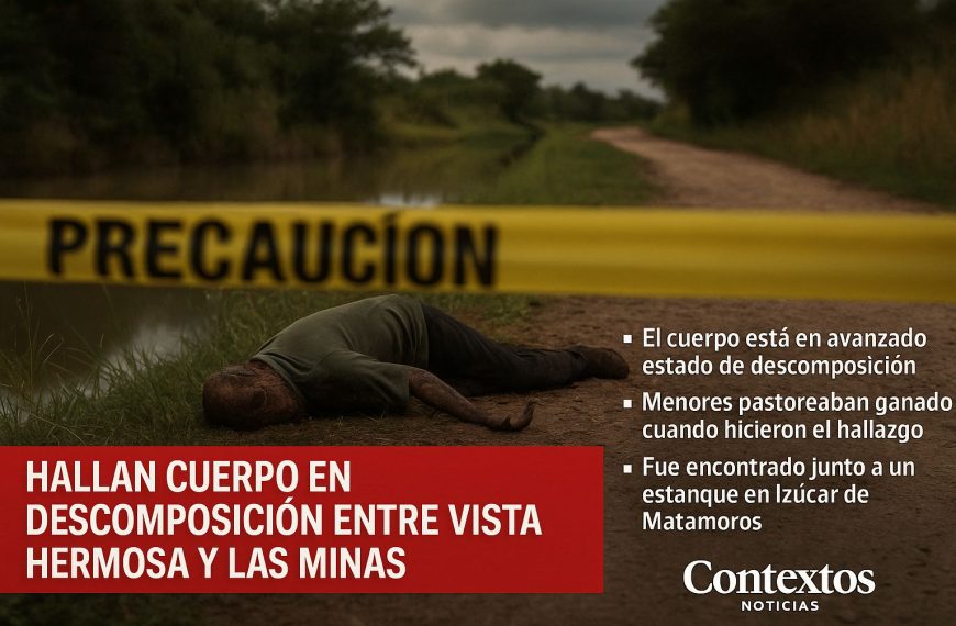 Encuentran cuerpo putrefacto en Izúcar de Matamoros