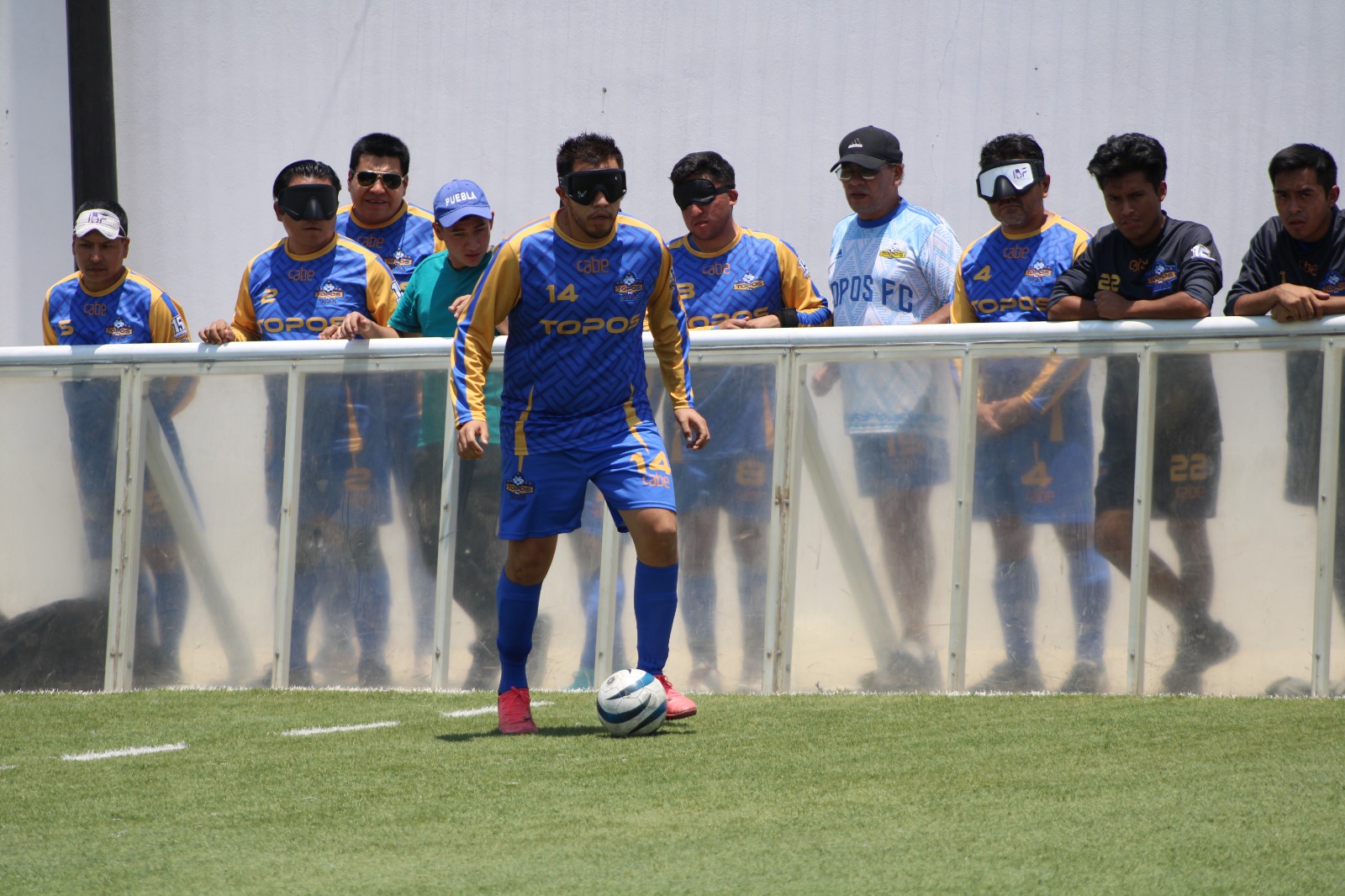 Puebla será sede de las semifinales y final de la liga nacional de futbol para ciegos