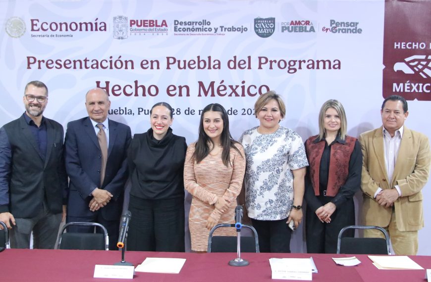 Presentan gobierno federal y estatal campaña de registro a la marca “Hecho en México”