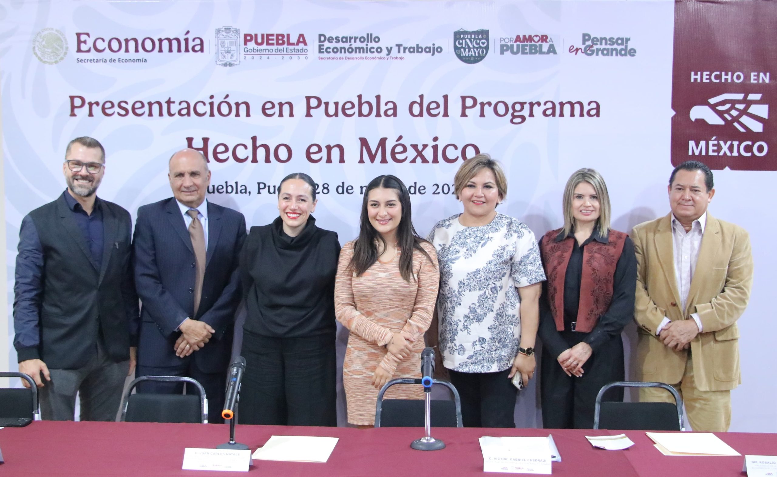 Presentan gobierno federal y estatal campaña de registro a la marca “Hecho en México”