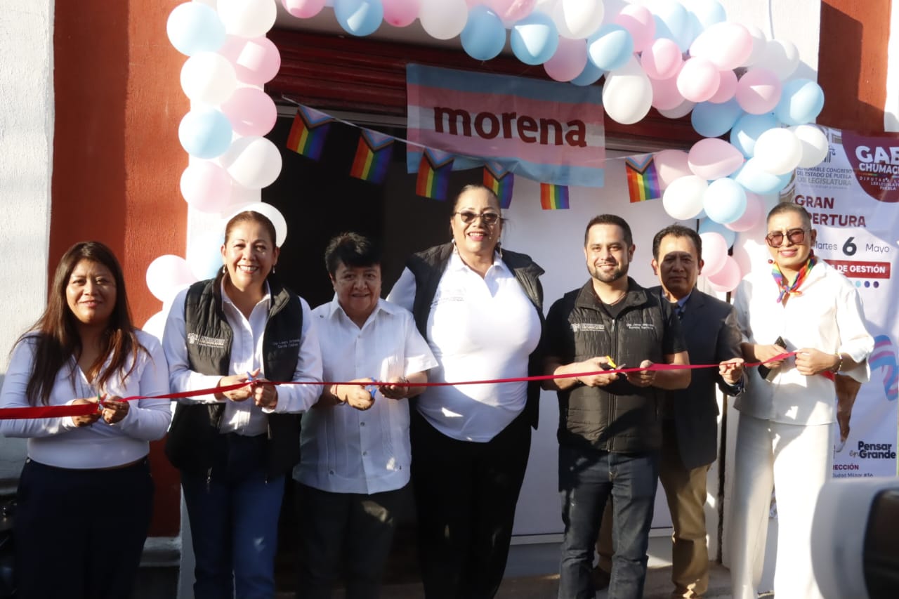 Inaugura casa de gestión diputada Gabriela Chumacero