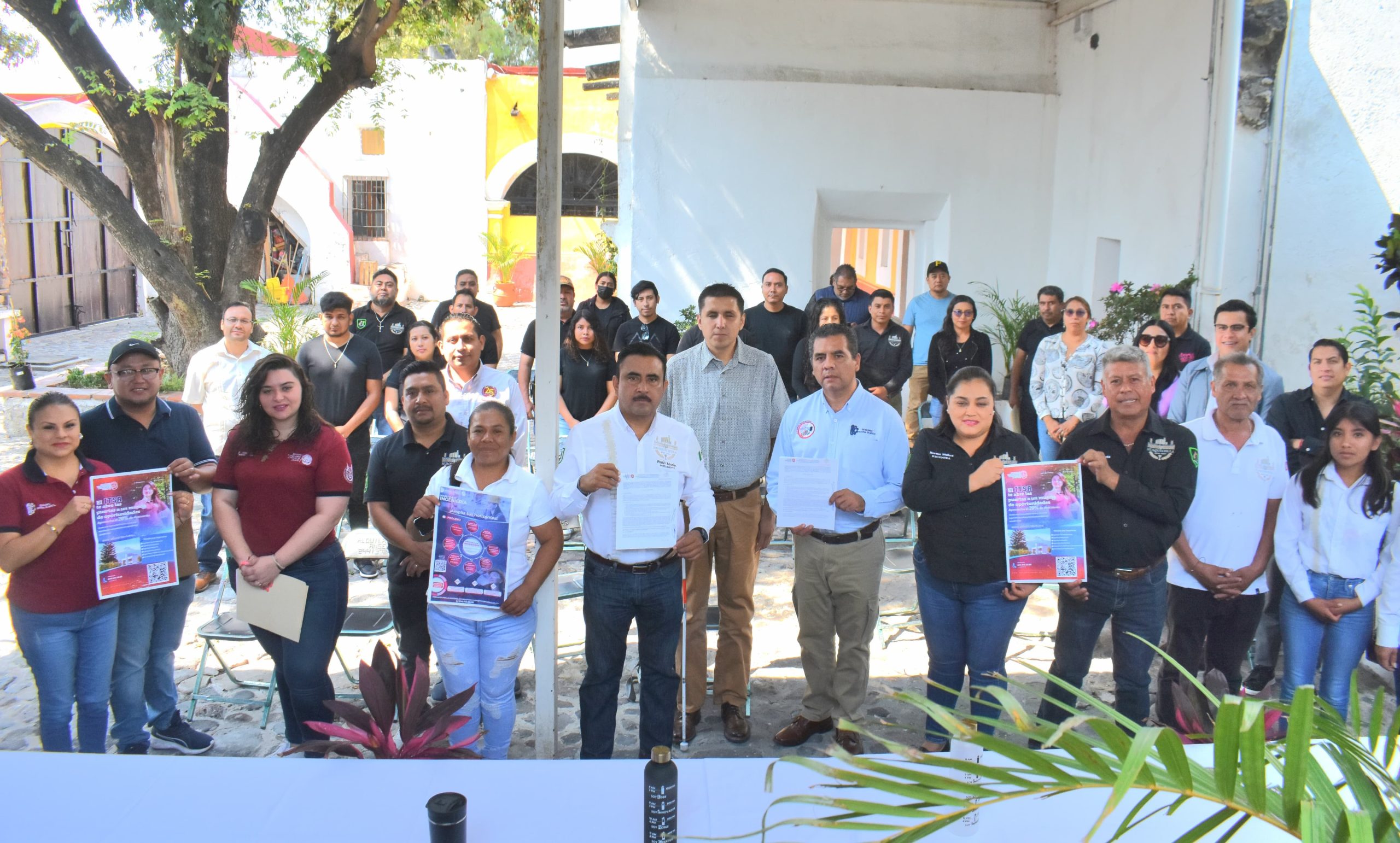 ITSA y Ayuntamiento de Huaquechula firman convenio para impulsar acceso a la educación con becas