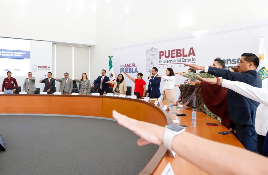 Instala Gobierno de Puebla el Sistema Estatal de Movilidad y Seguridad Vial